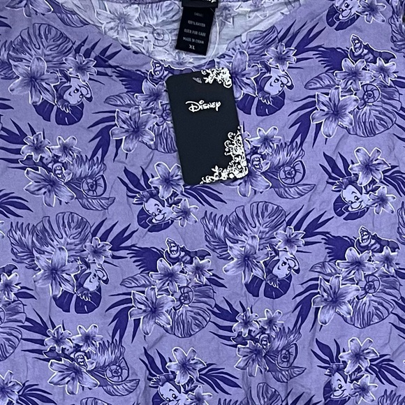 NWT Disney The Little Mermaid Ariel Off Cold Shoulder Romper - Picture 3 of 9